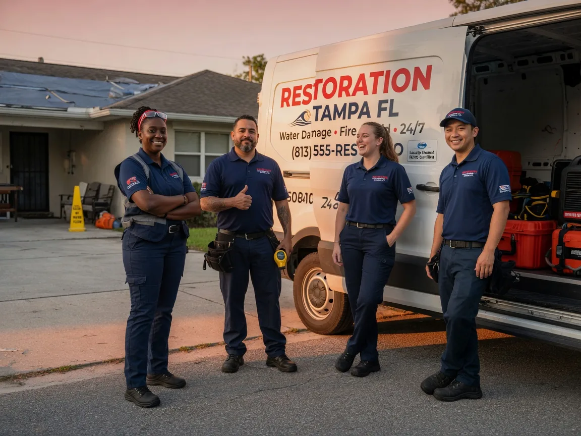 Water Damage Restoration company in Farnsworth, TX